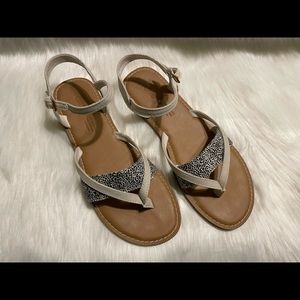 Tom’s Lexie Novelty Canvas Sandal